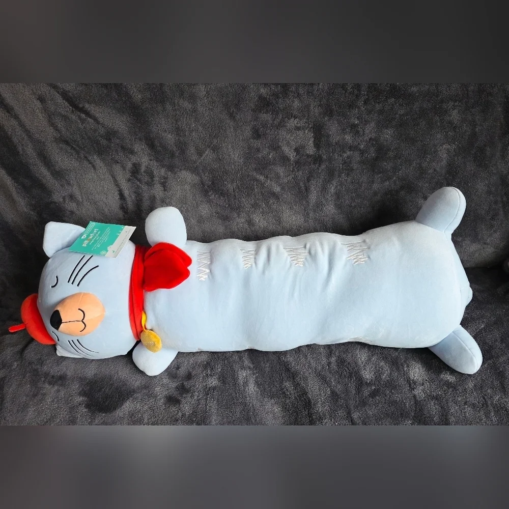 Pillowfort 2026 Cat Kid's Long Weighted Plush Throw Pillow special needs autism